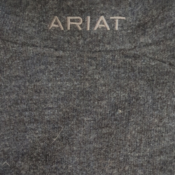 Ariat Blue Lightweight Shirt Jacket Relaxed Fit - Picture 4 of 4